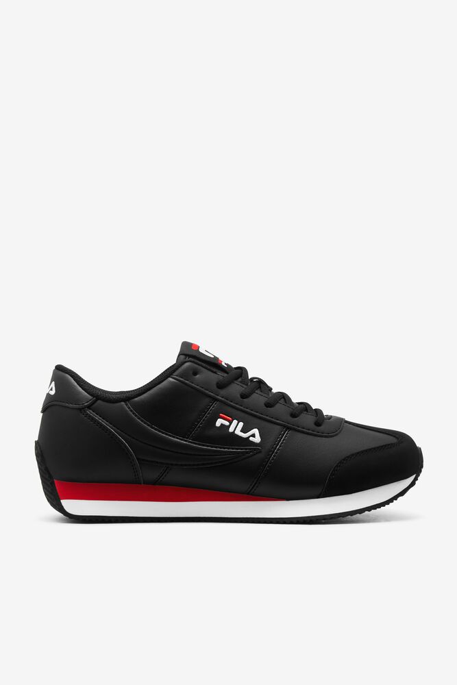 Fila Trainers Mens Black Province - Ireland 34160-TXJL